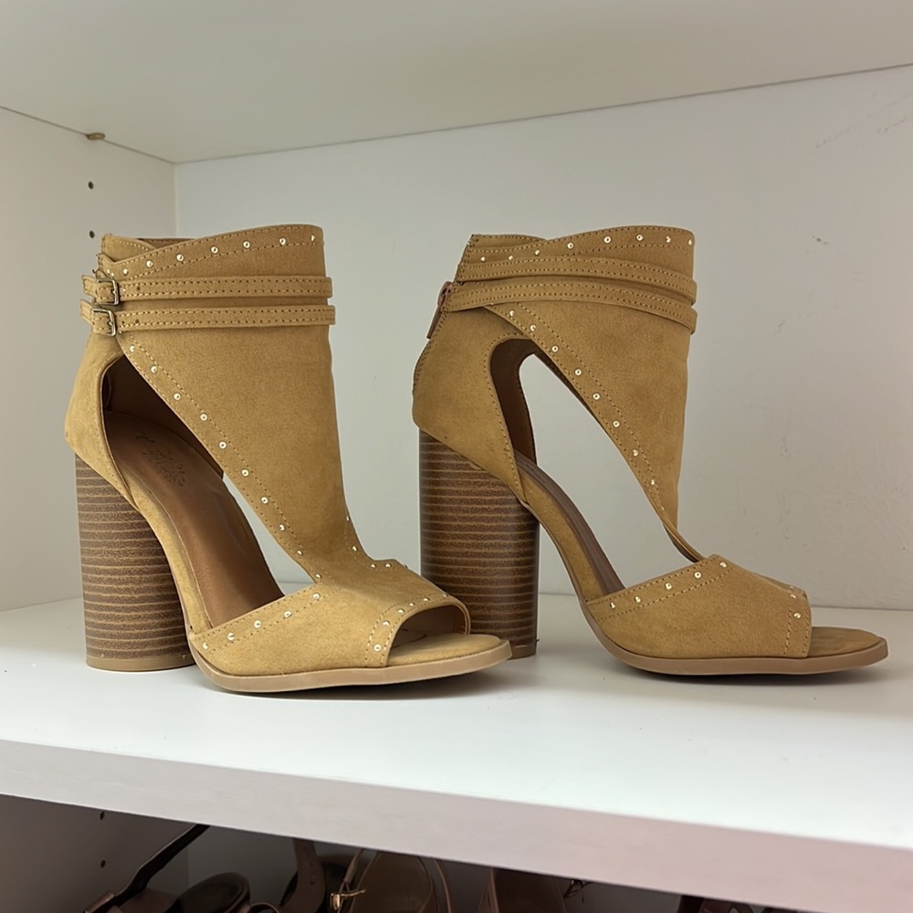 Tan Booties - Picture 3 of 5